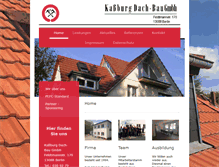 Tablet Screenshot of kassburg-bau.de